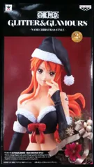 バンプレスト  GLITTER&GLAMOURS -NAMI CHRISTMAS STYLE-/ワンピース【ナミ サンタVer. B(黒)/Nami -Santa Claus Ver. B(Black)-】