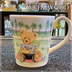 WEDGWOOD LONDON BEAR マグカップ ウェッジウッド ロンドンベア テディイベア クマ 熊 かわいい ボーンチャイナ【ME0403-2】