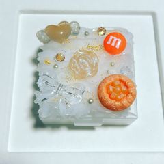 ホイップデコ 小物ケース④ 4.ホイップデコ 缶ケース 小物入れの通販 by はーとぴの。｜ラクマ