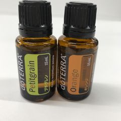 Y1310 K doTERRA オレンジ 15ml・プチグレン 15ml 2点セット 使用期限:2028.04