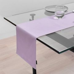 【迅速発送】スタイルデコール(STYLE Decor) テーブルランナー・テーブルセンター (30cm×180cm) 綿100% リバーシブルタイプ 無地オックス・ペールライラック W2602920