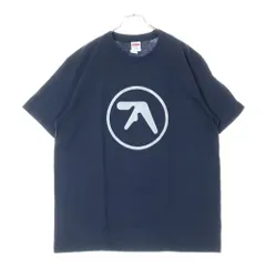 SUPREME (シュプリーム) 25SS Aphex Twin Ambient Works Tee エイフェックス ツイン アンビエントワークス プリント クルーネック 半袖Tシャツ カットソー ネイビー