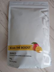 BCAA　THE BOOST MANGO　ザ・ブーストマンゴー風味　アミノ酸　500g　賞味期限2025・8