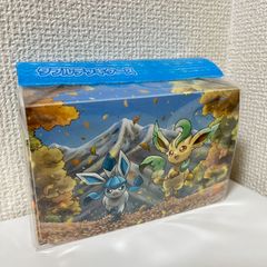 【ポケモンカードゲーム】リーフィア＆グレイシア【ダブルデッキケース】