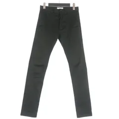 サンローラン パリ SAINT LAURENT PARIS ストレッチスキニーパンツ ストレートパンツ 26 ブラック 黒 582300 国内正規のサムネイル