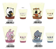 スタジオＵＧ メラミンカップ （ごきげんぱんだ・こねずみ・ラブラビット・わるめのねこ）【公式ライセンス商品】にしむらゆうじ　マグカップ　コップ+