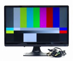 【並品】IO DATA LCD-AD222EB 21.5インチ非光沢パネル フルHD 1920x1080ドット DVI-D/アナログRGB入力 中古