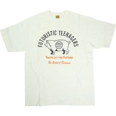 Size【M】 HUMAN MADE ヒューマンメイド ポークプリントＴシャツ 白 【中古品-非常に良い】 20821993