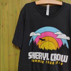 Cheryl Crow シェリルクロウ  summer tour 2018 ヨーロッパツアー限定品  Tシャツ