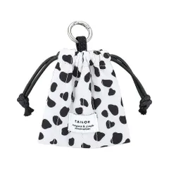 ★在庫処分セール対象★ ポーチ（巾着） 牛柄 GPO0324-BK（ブラック）