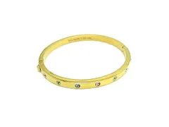 kate spade ケイトスペード ラインストーン バングル ブレスレット アクセサリー レディース ゴールド系 DJ5235