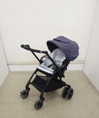 スゴカルSwitch エッグショック XL ラグーンネイビー コンビ ハイシート53cm 生後1ヶ月～ クリーニング済み A3615964