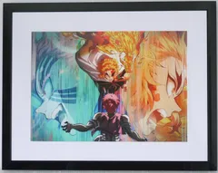 鬼滅の刃 煉獄杏寿郎、猗窩座 キャラファイングラフ 鬼滅の刃 キャラファイングラフ 煉獄 猗窩座の通販 by れん's