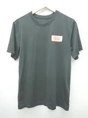 ◇ ΘΦ NIKE ナイキ DRI-FIT　ロゴ 半袖 Tシャツ　カットソー サイズM ブラック レディース P  【1409250026966】