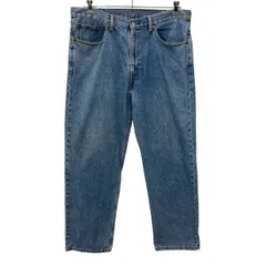 Levi's 550 デニムパンツ W38 インディゴブルー リーバイス ジップアップ ビッグサイズ アメカジ ジーンズ 古着卸 アメリカ仕入 2508-338