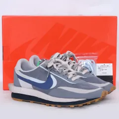 28.5cm NIKE × SACAI × CLOT LD Waffle Grey Obsidian/Cool Grey DH3114-001
