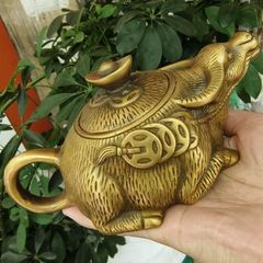 赤堀信平　鋳銅葡萄浮彫花瓶　ブロンズ　華道具　置物 赤堀信平造 鋳銅葡萄高彫花瓶 極上品 希少良品 古銅 古玩 古道具 華