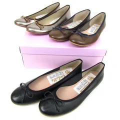 ファルファーレ美品フラットシューズ37 美品 ファルファーレ フラット バレエシューズ 37 23.5cm ワイン