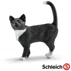 シュライヒ 動物フィギュア schleich 13770 シュライヒ ネコ（立）ドイツ シュライヒジャパン  おうち時間 子供
