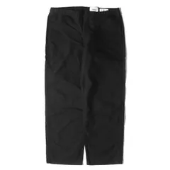 YAECA ヤエカ パンツ サイズ:L 20SS ツイル クライミング イージー ワイド CLIMBING PANTS 10601 ブラック 黒 日本製 ボトムス ズボン シンプル 無地 カジュアル ブランド シンプル 着回し リラックスのサムネイル