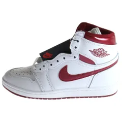 NIKE (ナイキ) AIR JORDAN 1 HIGH 85 METALLIC BURGUNDY エアジョーダン1 85 ハイカットスニーカー メタリックバーガンディ US9/27cm BQ4422-161