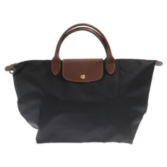LONGCHAMP (ロンシャン) ナイロン折り畳みトートバッグ ブラックのサムネイル