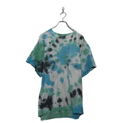 GILDAN 半袖 タイダイ Tシャツ ギルダン XL グリーン ブルー クルーネック 古着卸 アメリカ仕入 a605-5319