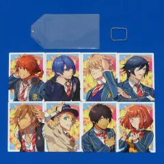【中古】キャラカード(キャラクター) [単品] ST☆RISH＆七海春歌 特製クリアホルダー＆コメント入りビジュアルカード8枚セット 「PS Vitaソフト うたの☆プリンスさまっ♪Repeat LOVE Premium Princess BOX」 同梱特典
