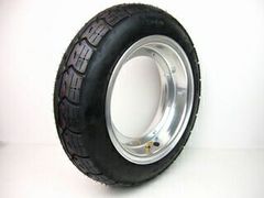 ダックスdax シャリー 10インチ3.5Jアルミホイール 3.50-10タイヤ
