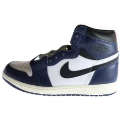 NIKE (ナイキ) AIR JORDAN 1 RETRO HIGH OG MIDNIGHT NAVY エア ジョーダン 1 レトロ オージー ミッドナイト ネイビー ハイカットスニーカー US9.5/27.5cm DZ5485-401