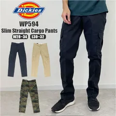 ☆ W28xL32 ☆ Dickies ディッキーズ Slim Straight Cargo Pants WP594 ディッキーズ Dickies パンツ  WP594 メンズ カーゴパンツ ワークパンツ おしゃれ ブランド デッキーズ 大きいサイズ スリム