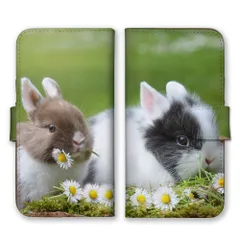 iPhone12 Pro Max ケース 手帳型 アイフォン12 プロマックス スマホケース 携帯ケース ウサギ 兎 うさぎ 子兎 ネザーランドドワーフ 写真 可愛い 自然 野うさぎ カラー10