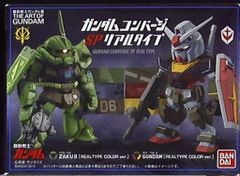 반다이 FW GUNDAM CONVERGE 기동전사 건담전 한정 SP ZAKUII(REALTYPE COLOR ver..)&GUNDAM(REALTYPE COLOR ver.)