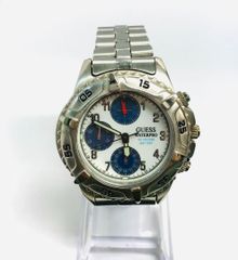 (2054)GUESS WATERPRO　50M　時計　SS×白盤　クオーツ　YUJ08