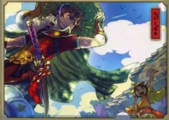 【中古】クリアファイル シレン＆スズナ 描きおろしA4クリアファイル 「Switchソフト 不思議のダンジョン 風来のシレン6 とぐろ島探検録」 ヨドバシカメラ購入特典