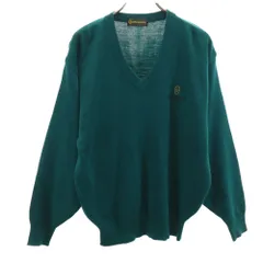 ジャンニバレンチノ 長袖 セーター L グリーン GIANNI VALENTINO ニット メンズのサムネイル