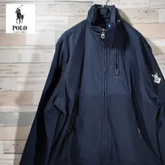 【XXL】POLO RALPH LAURENコットンチノ切替 スウェットJKT