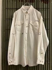 Old Columbia Fishing Shirt PFG コロンビア　フィッシングシャツ　長袖シャツ　ホワイト