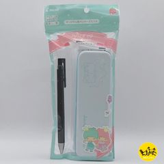 ジュースアップ サンリオキャラクターズ 缶ペンケースセット ボールペン ゲルペン 筆箱 ペンケース 限定 周年記念 【リトルツインスターズ】