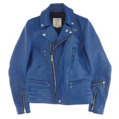 2025年最新】ルイスレザー ライダース ブルーの人気アイテム - メルカリ