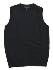 ARMANI EXCHANGE (アルマーニ エクスチェンジ ) ロゴジャガード柄 ノースリーブ ニット シャツ