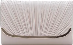 [MORE AUNI] [アウニイ] 結婚式 バッグ レディース パーティー 2way クラッチバッグ 結婚式 2次会 1.5次会 お呼ばれ サブバッグ フォーマルバッグ セカンドバッグ ラインストーン 斜め掛け パーティ クラッチ [ベージュ / 5043]