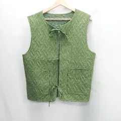 ◇ Birthday room バースデイルーム キルティング風 カジュアル シンプル ベスト サイズF カーキ レディース E  【1406050090678】