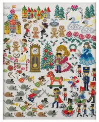 【新品・5営業日で発送】オリムパス製絲(Olympus Thred) クロス・ステッチキット Nostalgic Story くるみ割り人形とネズミの王様 7572 (1835203)