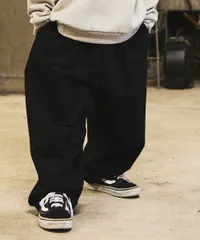 新品未使用 PAIRMANON STREET ペアマノンストリート ワイドシルエット バルーンサーカスパンツ 黒 ブラック 子供服 90〜160