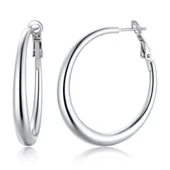 【人気商品】フープピアス レディース ステンレス ゴールド シルバー 金アレ対応 Richsteel 大ぶり 30mm 40mm 60mm 80mm 女性 ピアス シンプル 両耳 アクセサリー