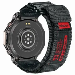 [torbollo] 時計バンド Huami Amazfit T-Rex3用バンド スマートウォッチバンド T-Rex3替えバンド 通気性がよく 汗をかきにくいナイロン替えばんど