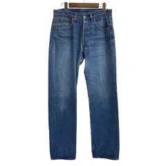 リーバイス Levi's 80's 501 脇割り USA製 デニム ブルー W32 L33サイズ 201MB-936 VB