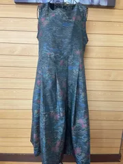 着物リメイク　大島紬　ジャンパースカート