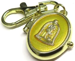 【中古】キーホルダー ベル＆野獣 「ディズニー ディズニーキャラクター シークレットキーホルダー ロケットチャーム ディズニープリンセス」 ディズニーストア限定